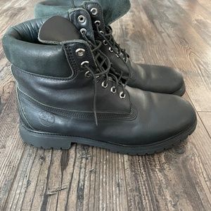 Men's Timberland Boots (Black, 10.5)